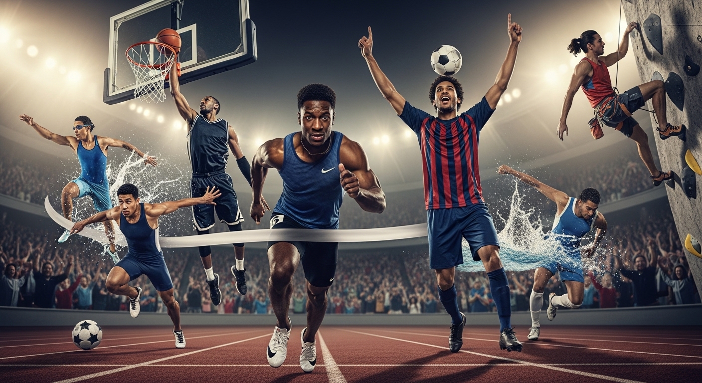 The Power and Passion of Sports: A Journey Through Human Determination and Unity